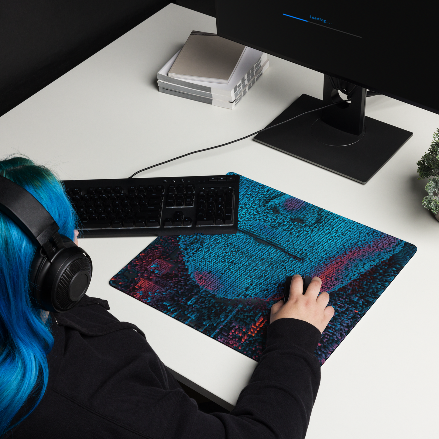 AI is Watching Gaming mouse pad