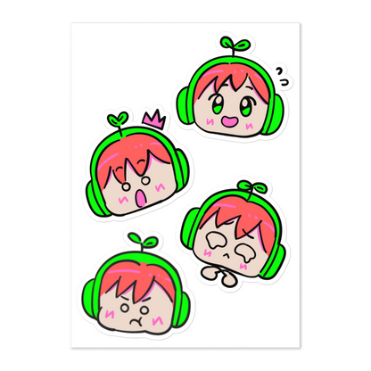 Gamer Boy Emote Stickers