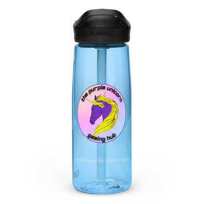 Purple Unicorn Sports Bottle