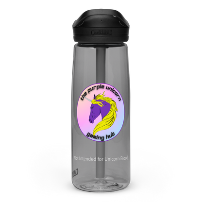 Purple Unicorn Sports Bottle