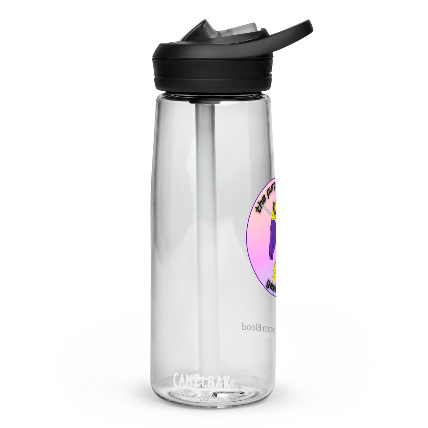 Purple Unicorn Sports Bottle