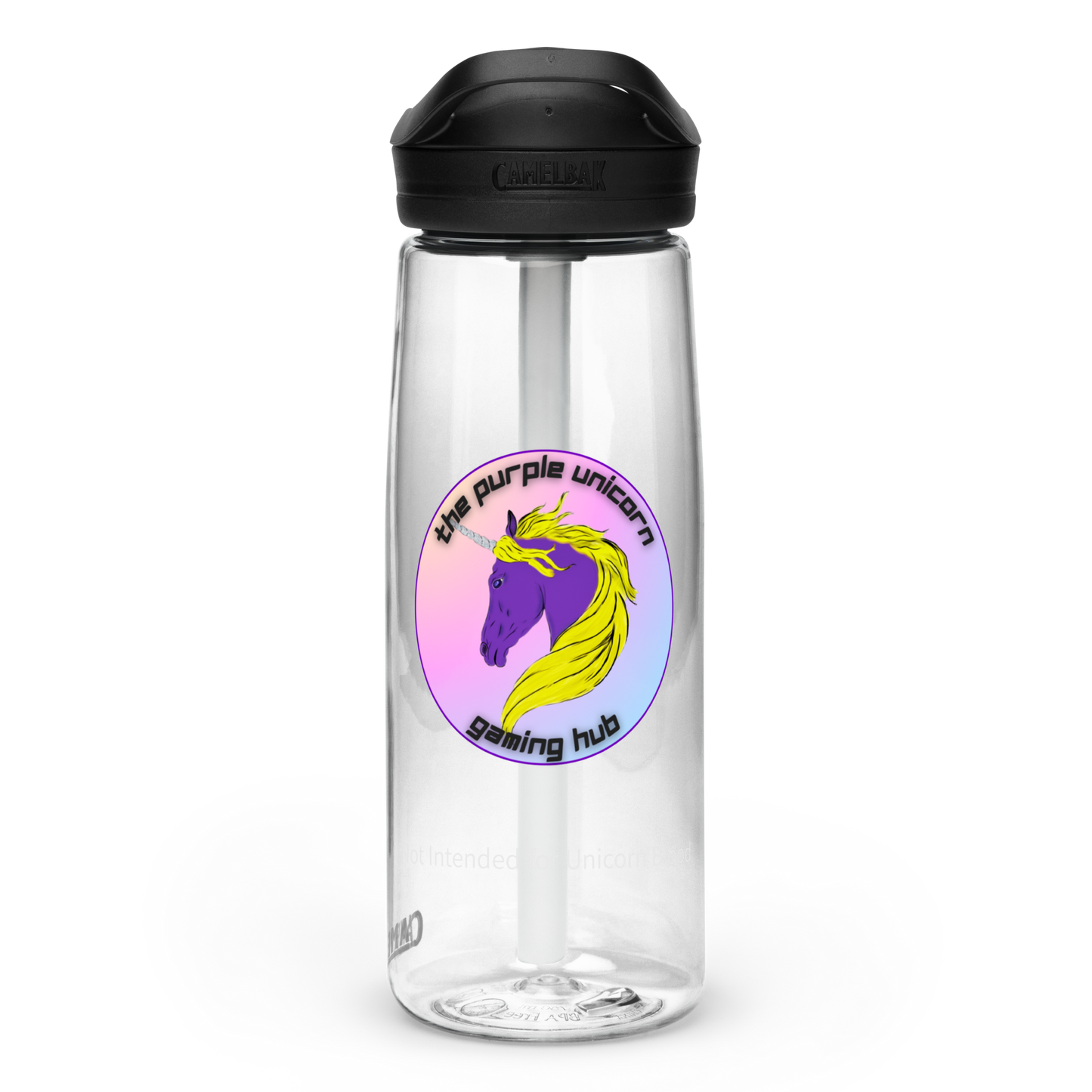 Purple Unicorn Sports Bottle