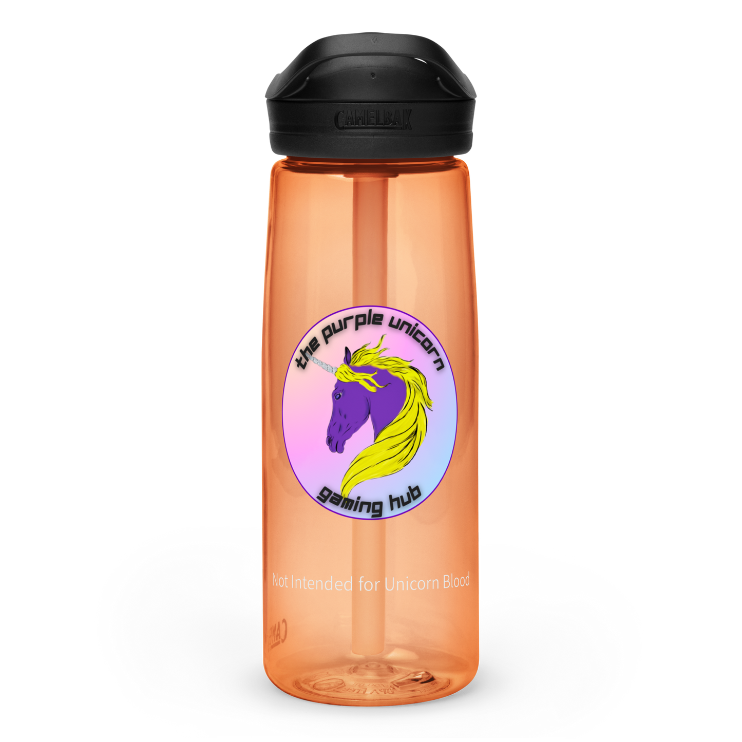 Purple Unicorn Sports Bottle