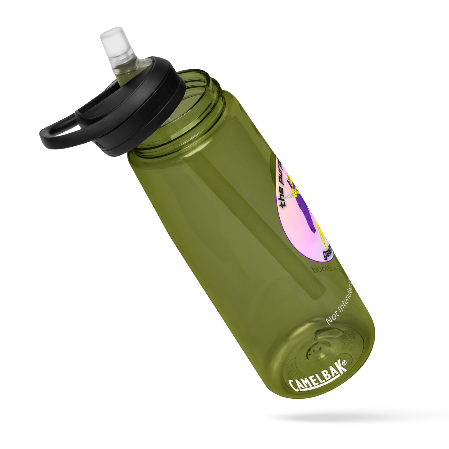 Purple Unicorn Sports Bottle