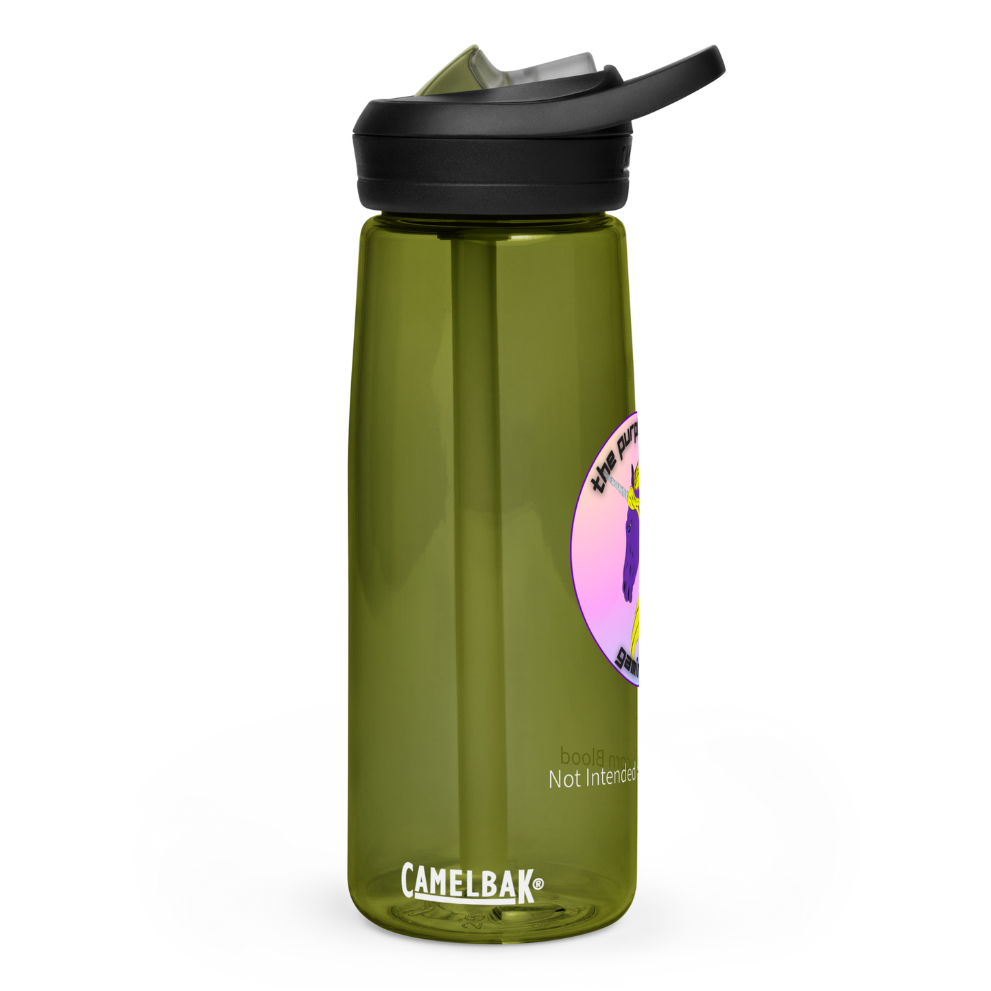 Purple Unicorn Sports Bottle