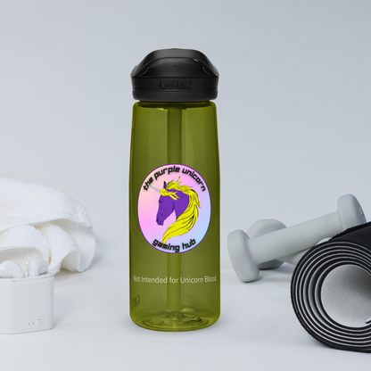 Purple Unicorn Sports Bottle