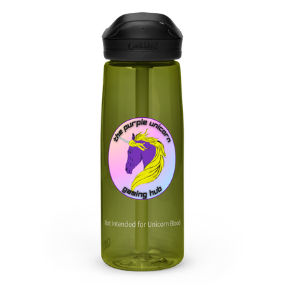 Purple Unicorn Sports Bottle