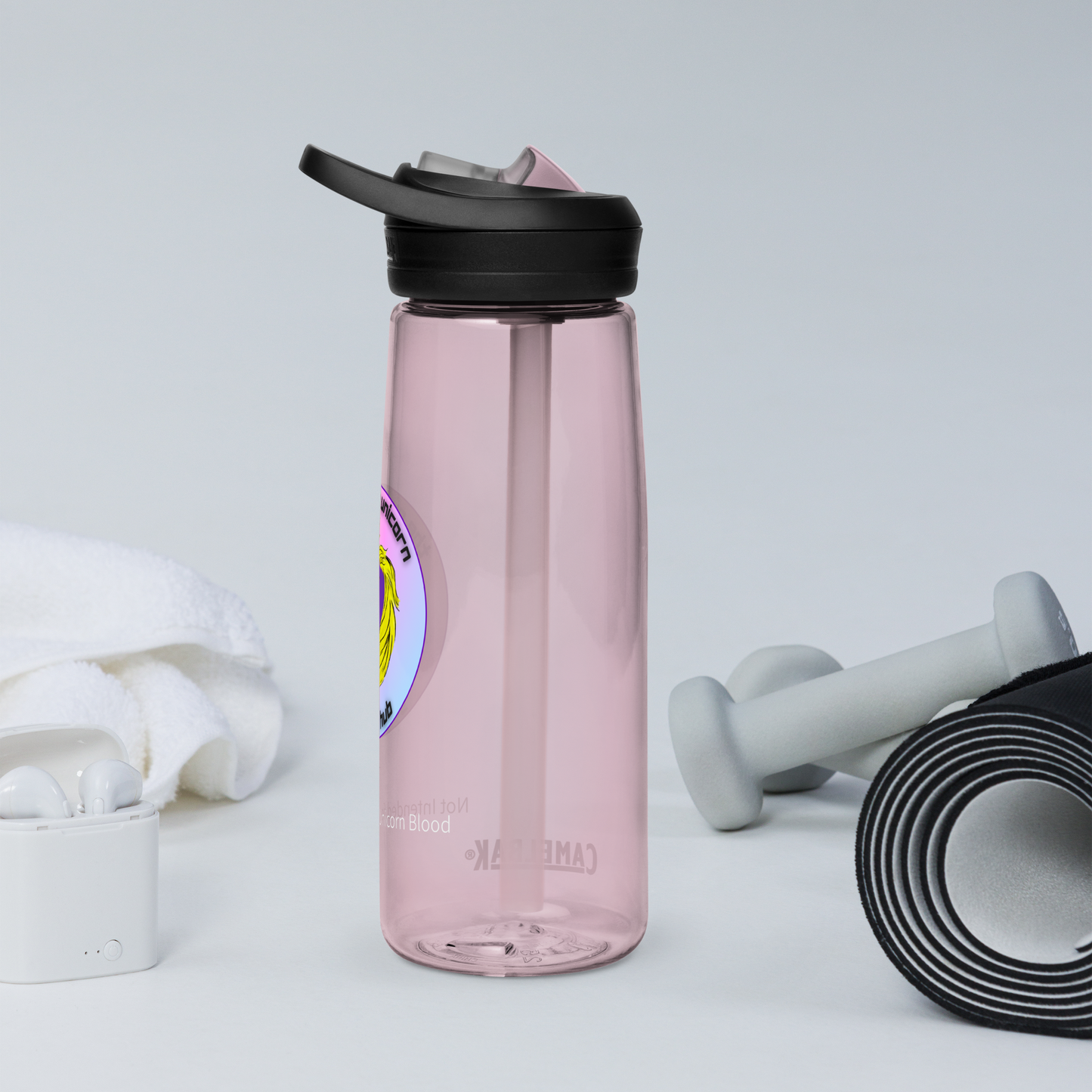 Purple Unicorn Sports Bottle