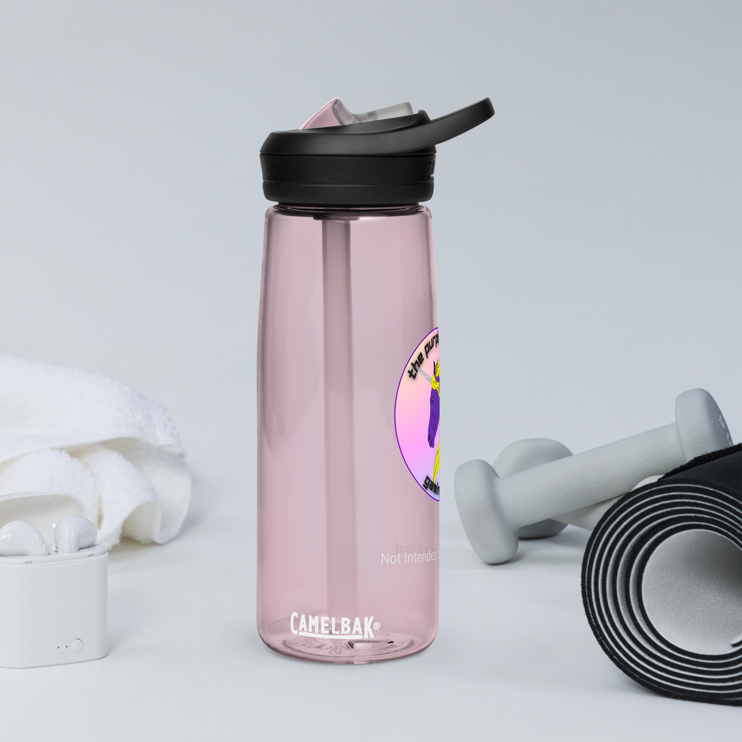 Purple Unicorn Sports Bottle