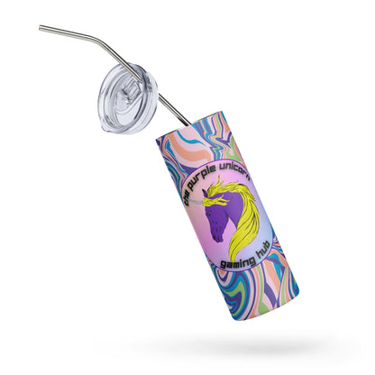 Purple Unicorn Stainless steel tumbler