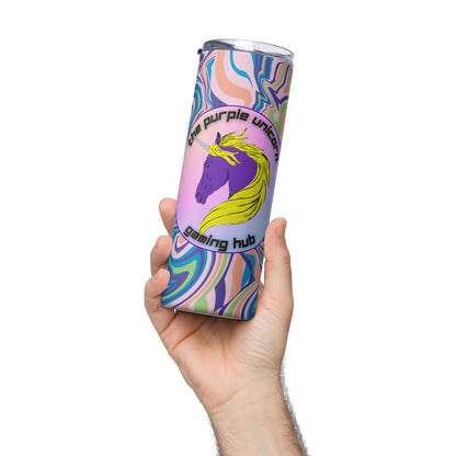 Purple Unicorn Stainless steel tumbler