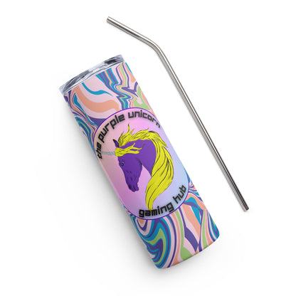 Purple Unicorn Stainless steel tumbler