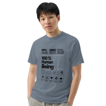 100% Human Being Tee (Dark Print)