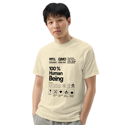 100% Human Being Tee (Dark Print)