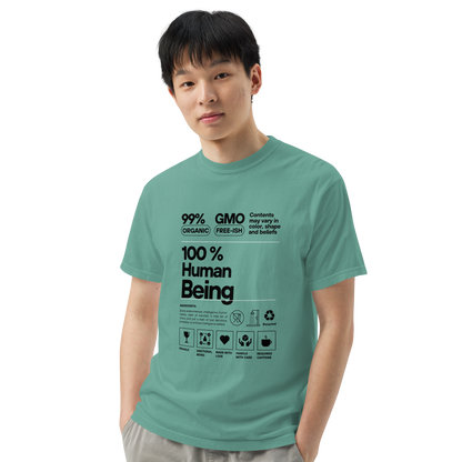 100% Human Being Tee (Dark Print)