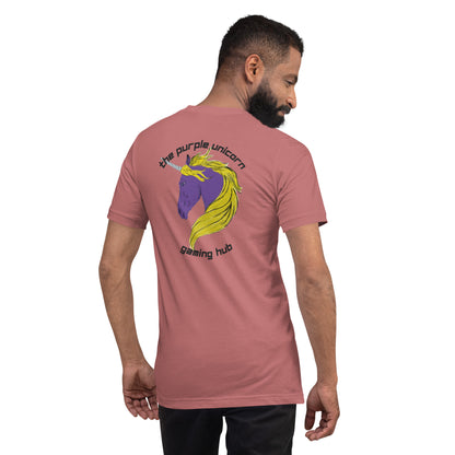 Purple Unicorn Gaming Hub T-Shirt