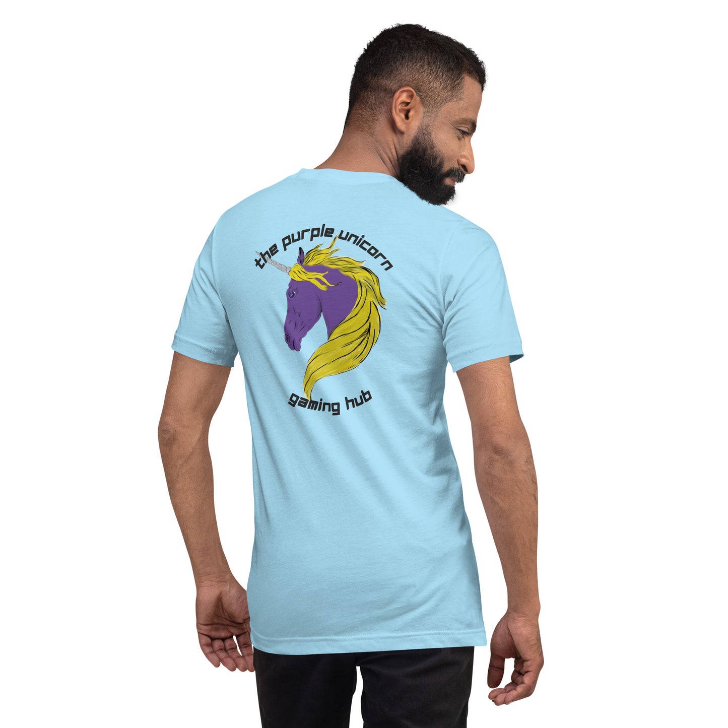 Purple Unicorn Gaming Hub T-Shirt