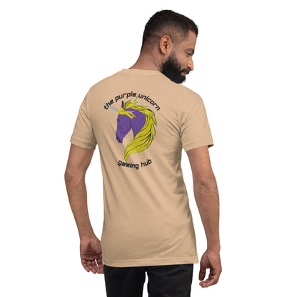 Purple Unicorn Gaming Hub T-Shirt