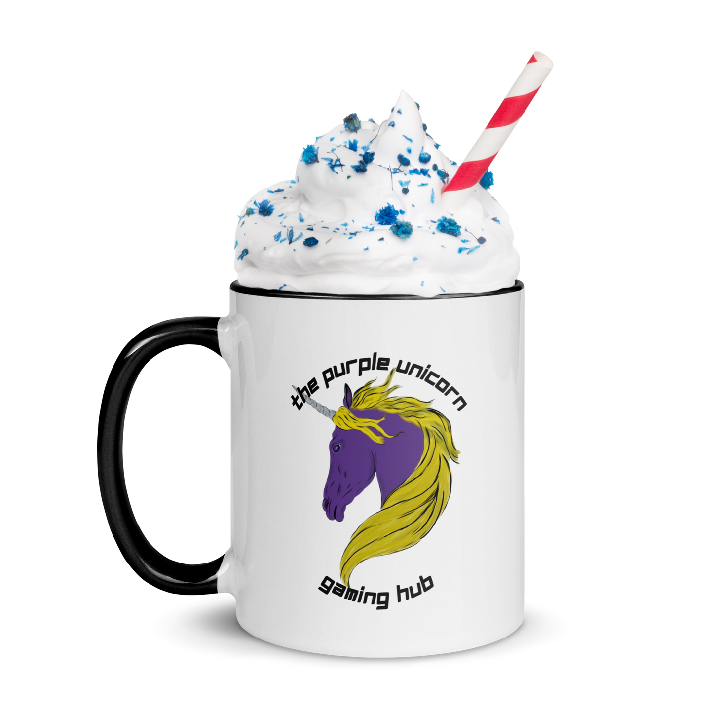Purple Unicorn Mug(Colored)