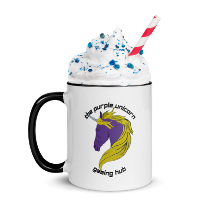 Purple Unicorn Mug(Colored)