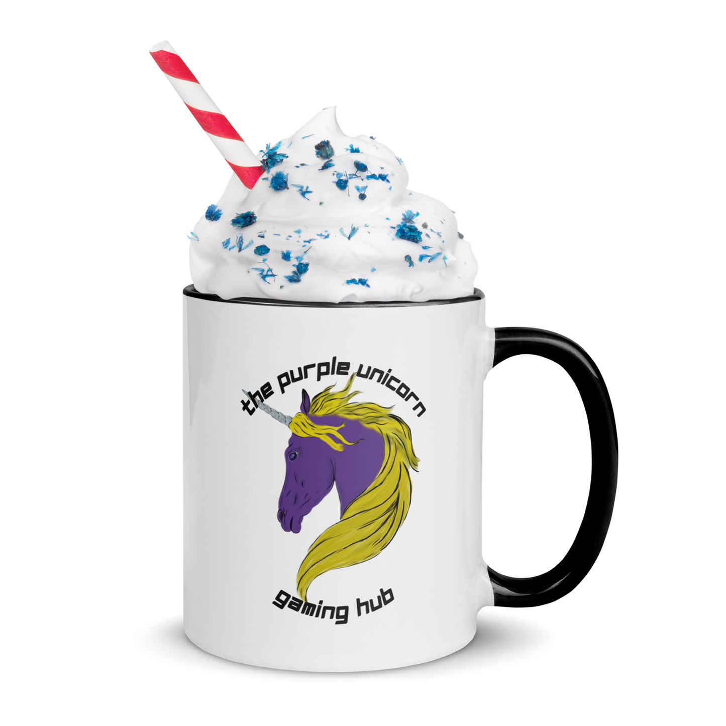 Purple Unicorn Mug(Colored)