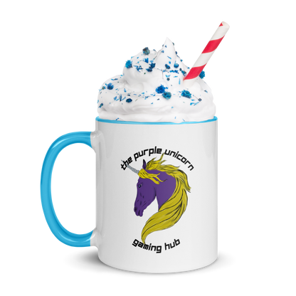 Purple Unicorn Mug(Colored)