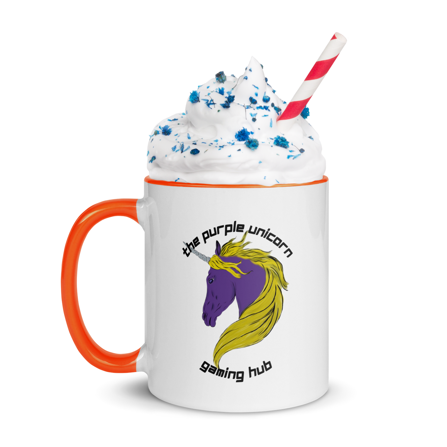 Purple Unicorn Mug(Colored)