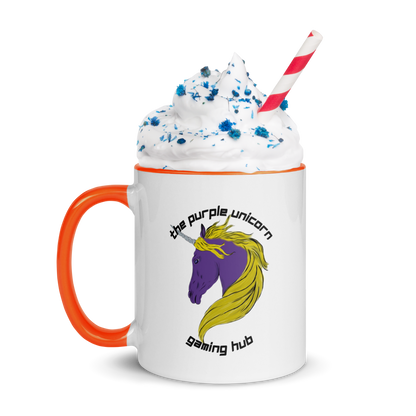 Purple Unicorn Mug(Colored)
