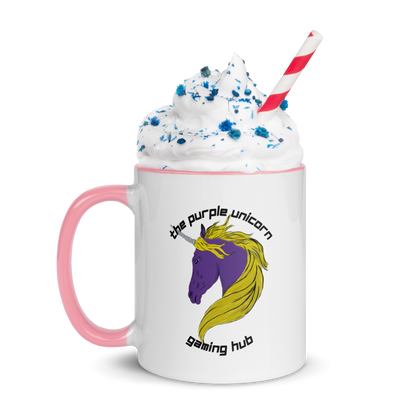 Purple Unicorn Mug(Colored)