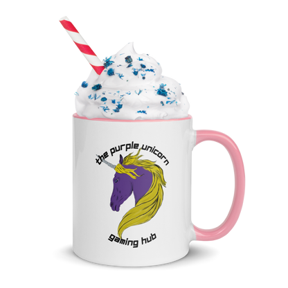 Purple Unicorn Mug(Colored)