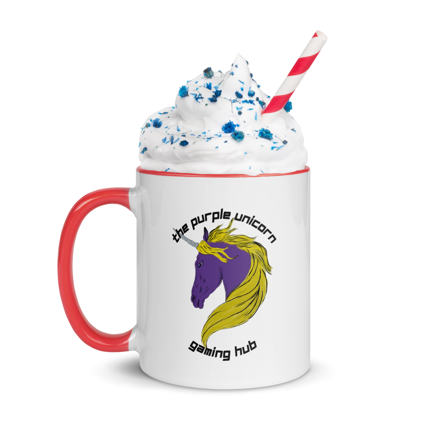 Purple Unicorn Mug(Colored)