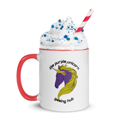 Purple Unicorn Mug(Colored)