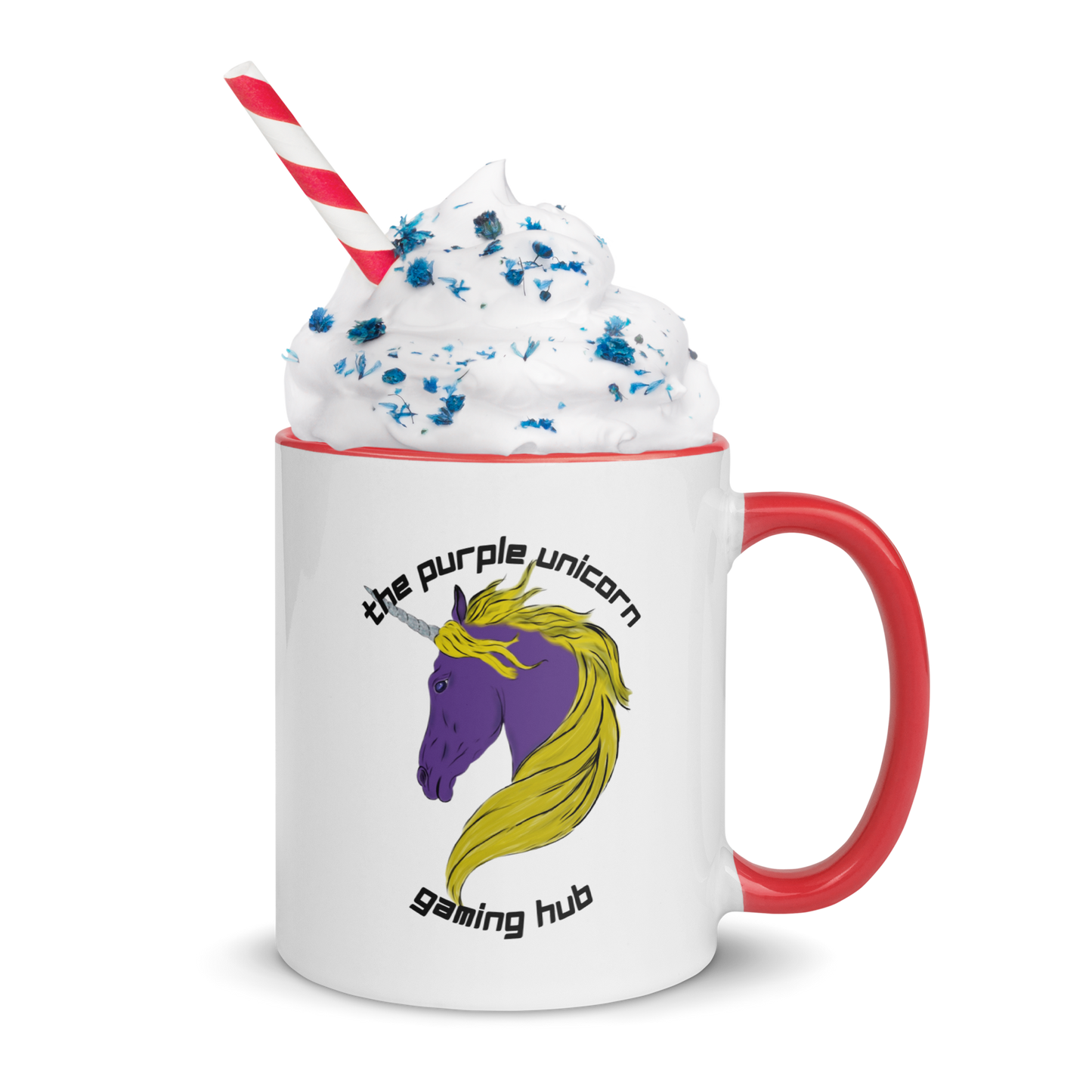 Purple Unicorn Mug(Colored)