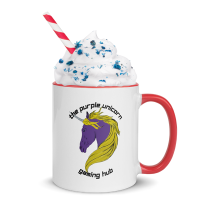 Purple Unicorn Mug(Colored)