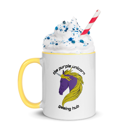 Purple Unicorn Mug(Colored)