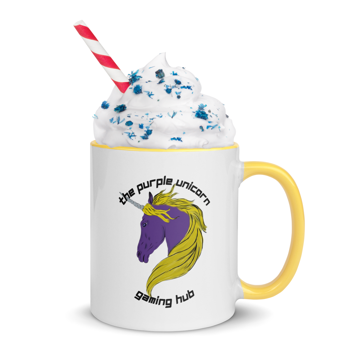 Purple Unicorn Mug(Colored)